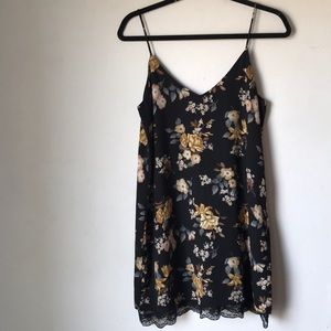 Floral Slip Dress by F21